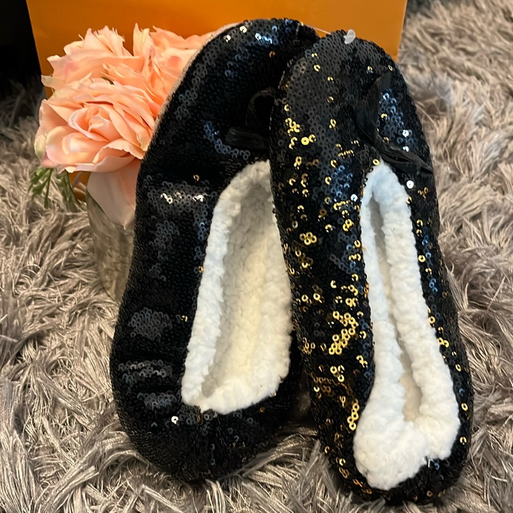 Warm slippers!
